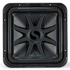 Kicker Solo-Baric L7S124, fyrkantigt 12 tums baselement, 2x4 ohm