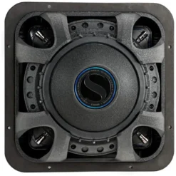 Kicker Solo-Baric L7S124, fyrkantigt 12 tums baselement, 2x4 ohm
