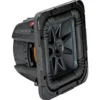 Kicker Solo-Baric L7S84, fyrkantigt 8 tums baselement, 2x4 ohm
