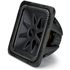 Kicker Solo-Baric L7S154, fyrkantigt 15 tums baselement, 2x4 ohm