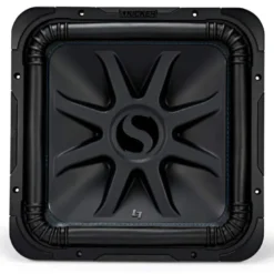 Kicker Solo-Baric L7S154, fyrkantigt 15 tums baselement, 2x4 ohm