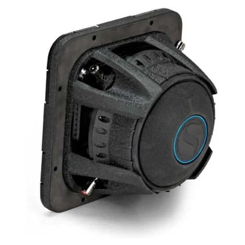Kicker Solo-Baric L7S82, fyrkantigt 8 tums baselement, 2x2 ohm