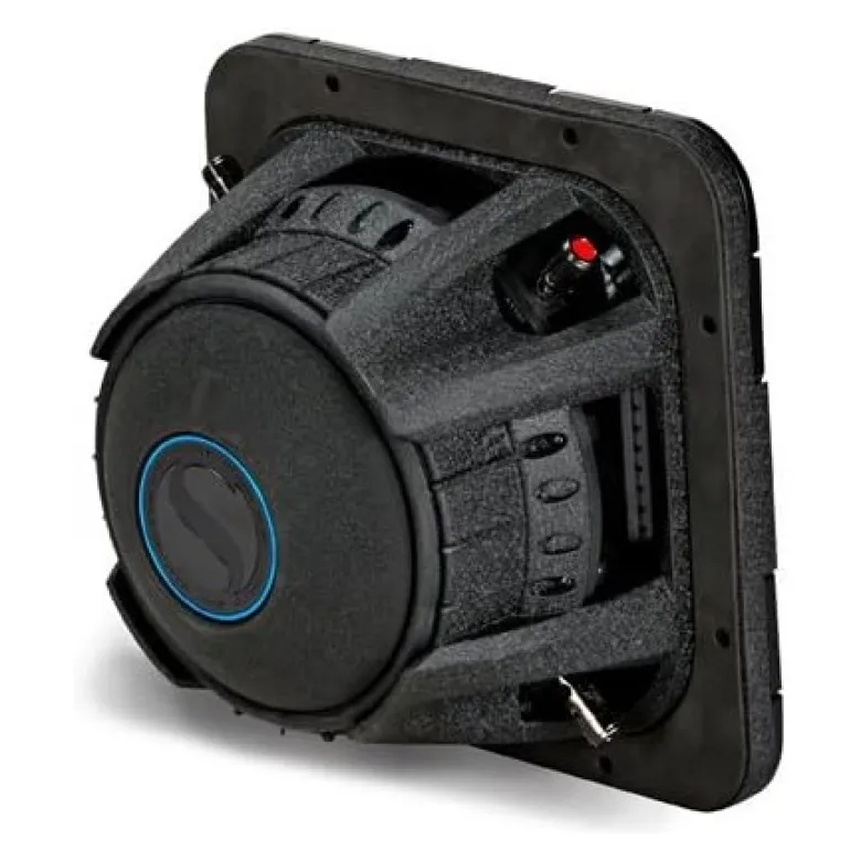 Kicker Solo-Baric L7S82, fyrkantigt 8 tums baselement, 2x2 ohm