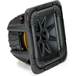 Kicker Solo-Baric L7S82, fyrkantigt 8 tums baselement, 2x2 ohm