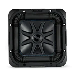 Kicker Solo-Baric L7S82, fyrkantigt 8 tums baselement, 2x2 ohm