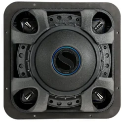 Kicker Solo-Baric L7S122, fyrkantigt 12 tums baselement, 2x2 ohm