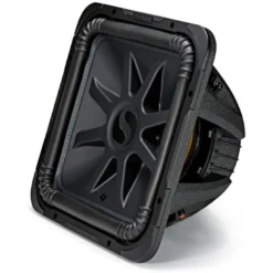 Kicker Solo-Baric L7S152, fyrkantigt 15 tums baselement, 2x2 ohm