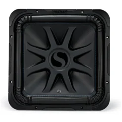 Kicker Solo-Baric L7S152, fyrkantigt 15 tums baselement, 2x2 ohm