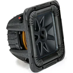 Kicker Solo-Baric L7S102, fyrkantigt 10 tums baselement, 2x2 ohm