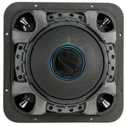 Kicker Solo-Baric L7S102, fyrkantigt 10 tums baselement, 2x2 ohm