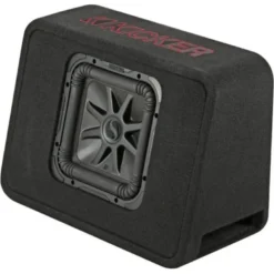Kicker Solo-Baric TL7R102, slimmad portad 10 tums baslåda, 2 ohm