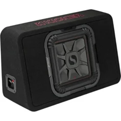 Kicker Solo-Baric TL7T102, slimmad sluten 10 tums baslåda, 2 ohm