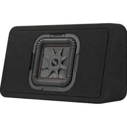 Kicker Solo-Baric TL7T82, slimmad sluten 8 tums baslåda, 2 ohm