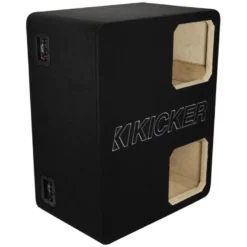 Kicker SoloX DUL7X12, tom portad 2x12 tums baslåda för SoloX L7X