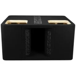 Kicker SoloX DUL7X12, tom portad 2x12 tums baslåda för SoloX L7X