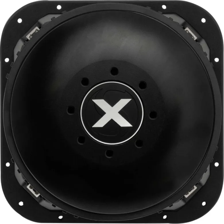 Kicker SoloX L7X101, fyrkantigt 10 tums baselement, 2x1 ohm