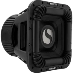 Kicker SoloX L7X122, fyrkantigt 12 tums baselement, 2x2 ohm