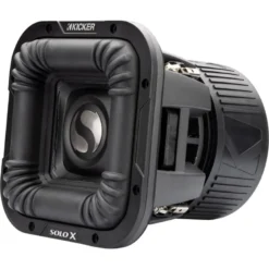 Kicker SoloX L7X82, fyrkantigt 8 tums baselement, 2x2 ohm