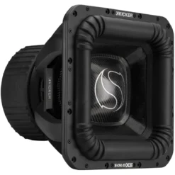Kicker SoloXS L7XS182, fyrkantigt 18 tums baselement, 2x2 ohm