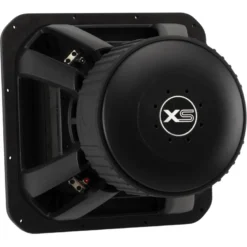 Kicker SoloXS L7XS182, fyrkantigt 18 tums baselement, 2x2 ohm