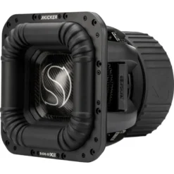Kicker SoloXS L7XS122, fyrkantigt 12 tums baselement, 2x2 ohm
