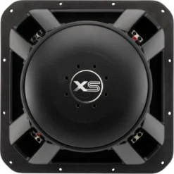 Kicker SoloXS L7XS151, fyrkantigt 15 tums baselement, 2x1 ohm