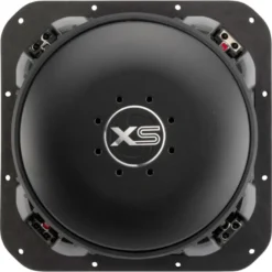 Kicker SoloXS L7XS121, fyrkantigt 12 tums baselement, 2x1 ohm