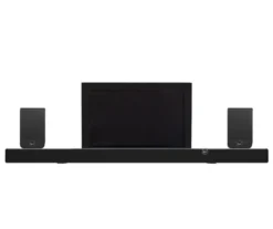 Klipsch Flexus Core 300 med surrounder och DLS Flatsub, hemmabiopaket 7.1.4
