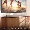 Klipsch Flexus Core 200, soundbar med Dolby Atmos, valnöt