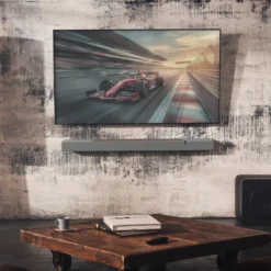 Klipsch Flexus Core 200, soundbar med Dolby Atmos, valnöt