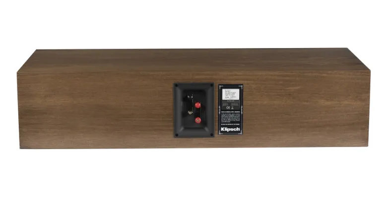 Klipsch RC-64 III center i äkta träfanér, valnöt