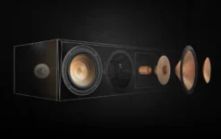 Klipsch RC-64 III center i äkta träfanér, valnöt
