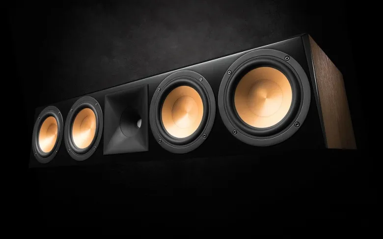 Klipsch RC-64 III center i äkta träfanér, valnöt