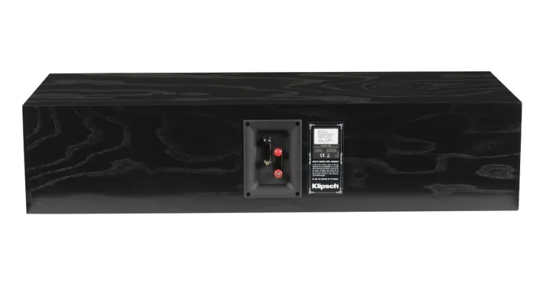 Klipsch RC-64 III center i äkta träfanér, svart