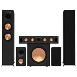 Klipsch Reference R-600F 5.1 högtalarpaket, svart