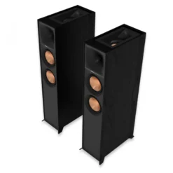 Klipsch R-605FA golvhögtalare med Dolby Atmos, svart par