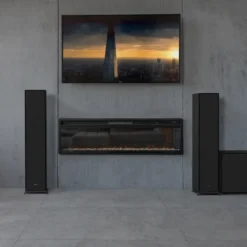 Klipsch R-605FA golvhögtalare med Dolby Atmos, svart par