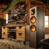 Klipsch R-820F golvhögtalare, svart par