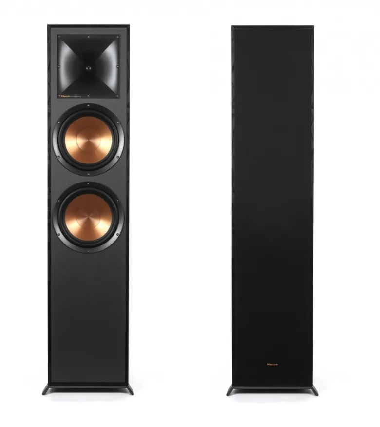 Klipsch R-820F golvhögtalare, svart par