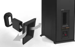 Klipsch R-820F golvhögtalare, svart par