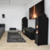 Klipsch R-800F golvhögtalare, svart par