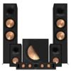 Klipsch R-800F 5.1 högtalarpaket, svart