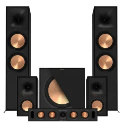 Klipsch R-800F 5.1 högtalarpaket, svart