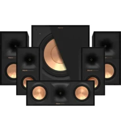 Klipsch R-50M 5.1 högtalarpaket, svart