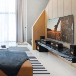 Klipsch R-40M stativhögtalare, svart