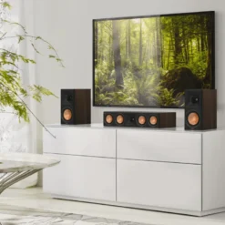 Klipsch RP-504C II centerhögtalare, valnöt