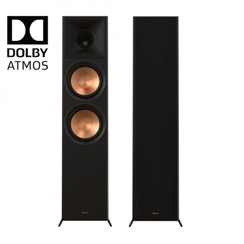 Klipsch RP-8060FA II Dolby Atmos-golvhögtalare, valnöt par