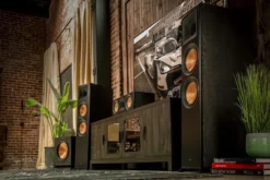 Klipsch RP-8000F golvhögtalare, svart
