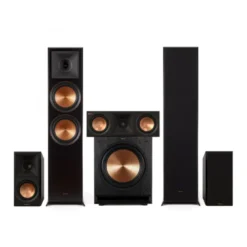 Klipsch RP-8000F med SPL-120 5.1 högtalarpaket för hemmabio