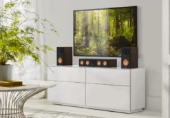 Klipsch RP-600M II stativhögtalare, valnöt par